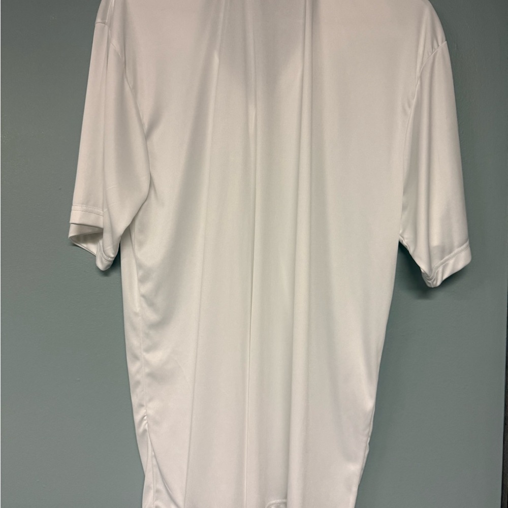 Collars & Co Men's White Short-Sleeve Polo Shirt 2XL - Picture 4 of 4